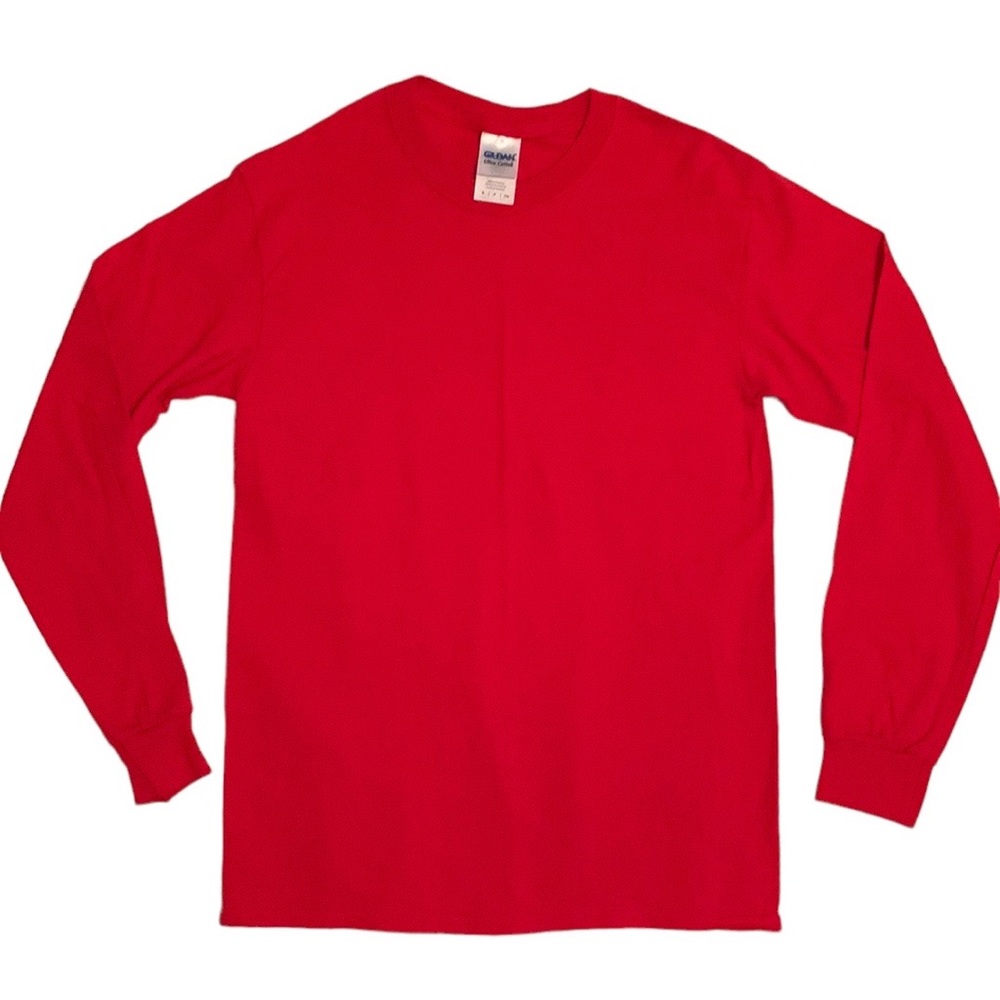 NWOT Gildan Ultra Cotton Long Sleeve Tee •Size Small